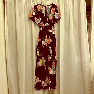 Floral Pantsuit/Jumper